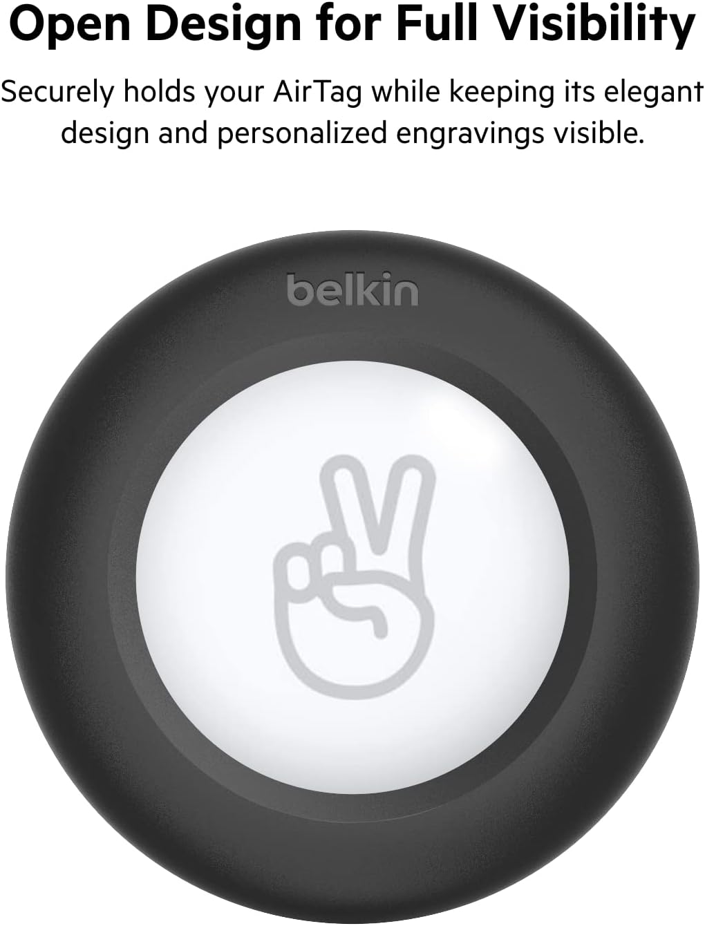 Belkin Apple AirTag Secure Holder with Clip