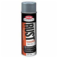 Krylon Industrial Rust Tough Gray Primer - Lot of 6