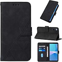 Mobile Phone Case for Sony Xperia 10 III Case, Premium Leather Foldable Case Flip Protective Case [Card Slots] [Magnetic