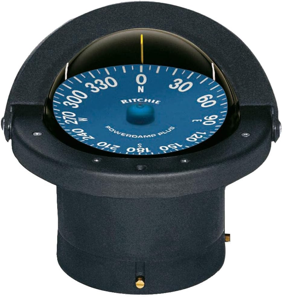 Ritchie SS-2000 SuperSport Compass, Flush Mount, 4.5" Dial, Black