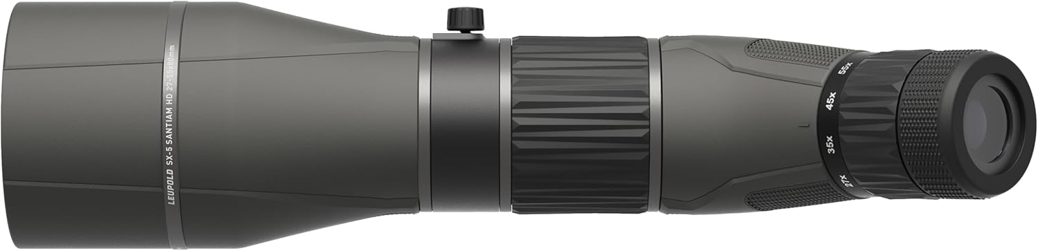 Leupold SX-5 Santiam HD 27-55x80 Spotting Scope Angled (185605)