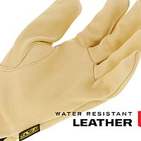 Mechanix Wear Leather Cow Driver Gloves - Durahide DRY Work Gloves