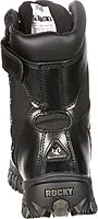 ROCKY Men's Alpha Force Zipper Waterproof Public Service Boots - Black