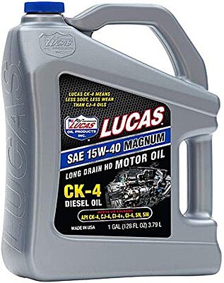 Lucas Oil SAE 15W-40 MAGNUM CK-4 Diesel Oil