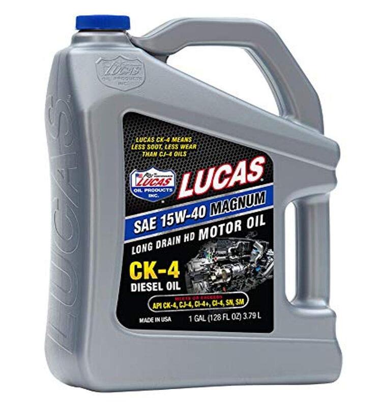 Lucas Oil SAE 15W-40 MAGNUM CK-4 Diesel Oil