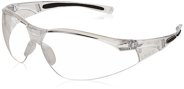 Uvex Honeywell Home UVEX by Honeywell A800 Series Safety Eyewear Clear Lens with Anti-Scratch Hardcoat Clear-anti-scratch