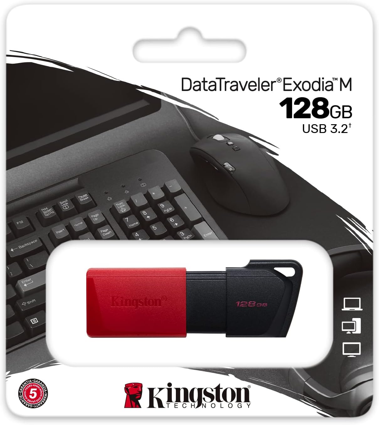 Kingston DataTraveler Exodia M USB 3.2 Gen 1 Flash Drive