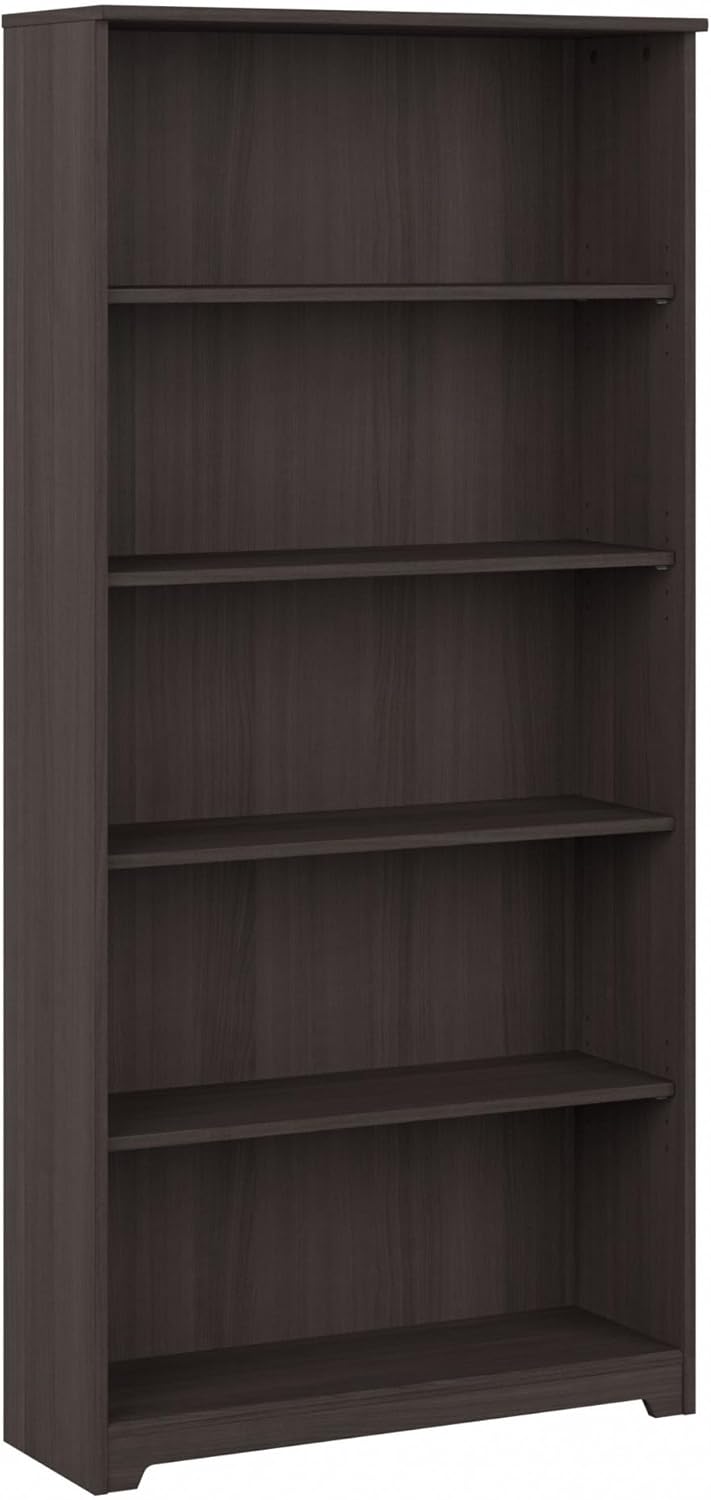 BUSH FURNITURE Cabot Tall 5 Shelf Bookcase