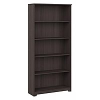 BUSH FURNITURE Cabot Tall 5 Shelf Bookcase
