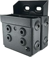 ZERO9 HOLSTERS Model 4047 Double Handcuff Case for ASP Sentry Cuffs