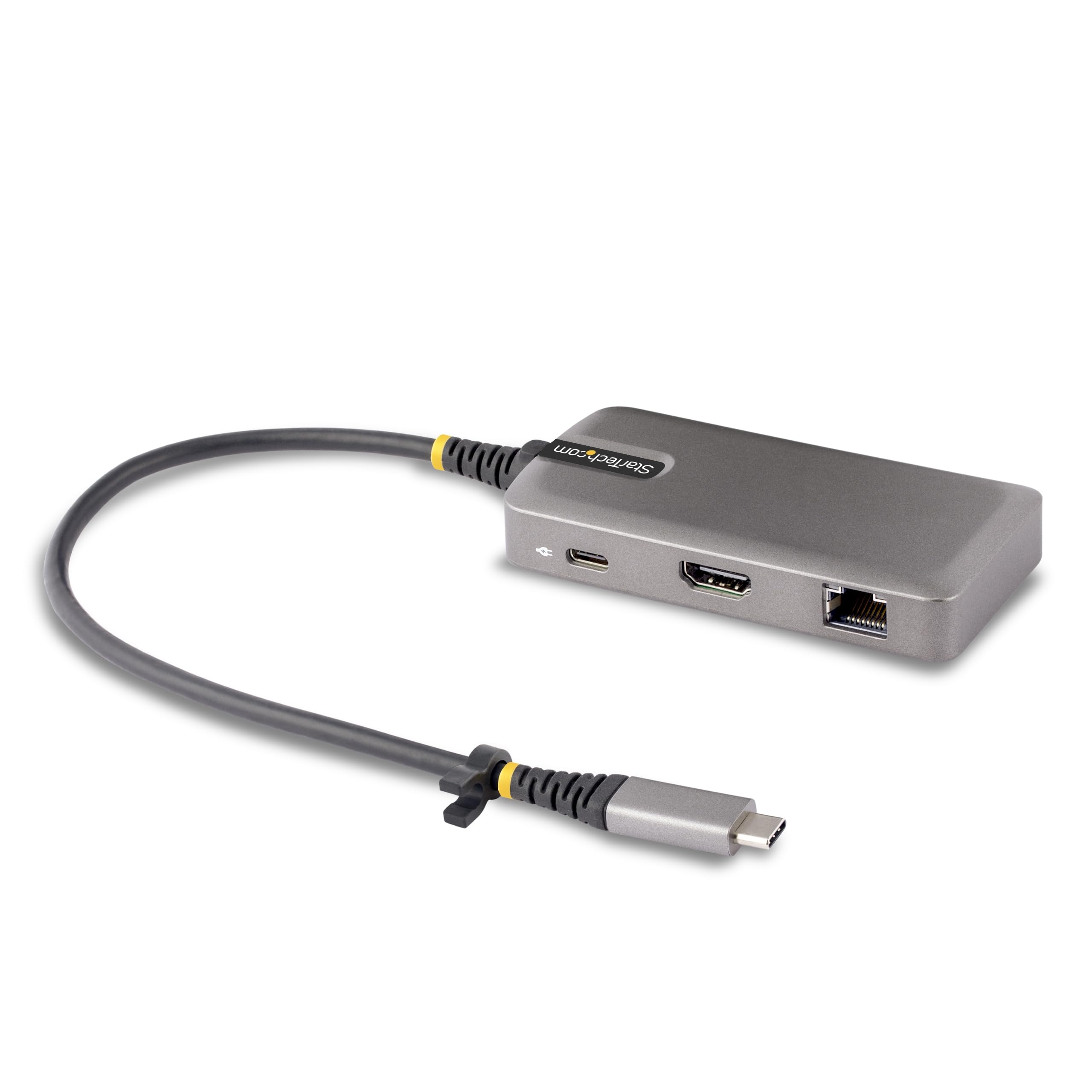 StarTech.com USB-C Docking Station for MacBook Pro M1 M2 M3 M4 and Windows, 4K 60Hz HDMI Video, HDR10 - Laptop Charging, GbE