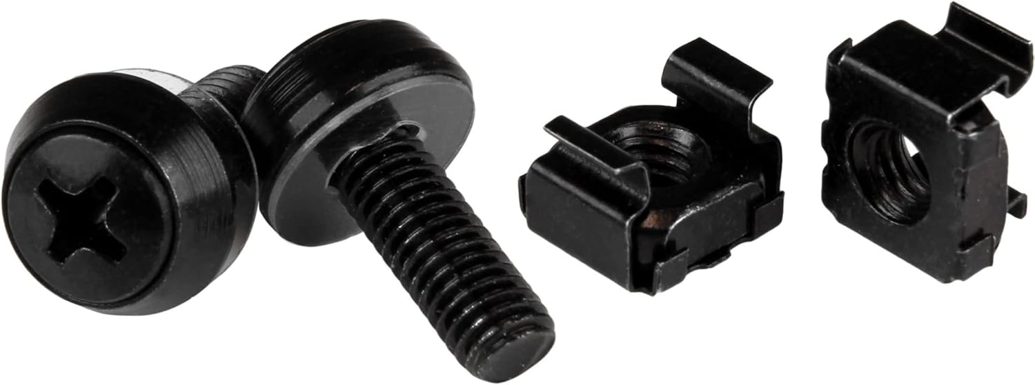 StarTech.com Mounting Screws and Cage Nuts for Server Rack & Cabinet