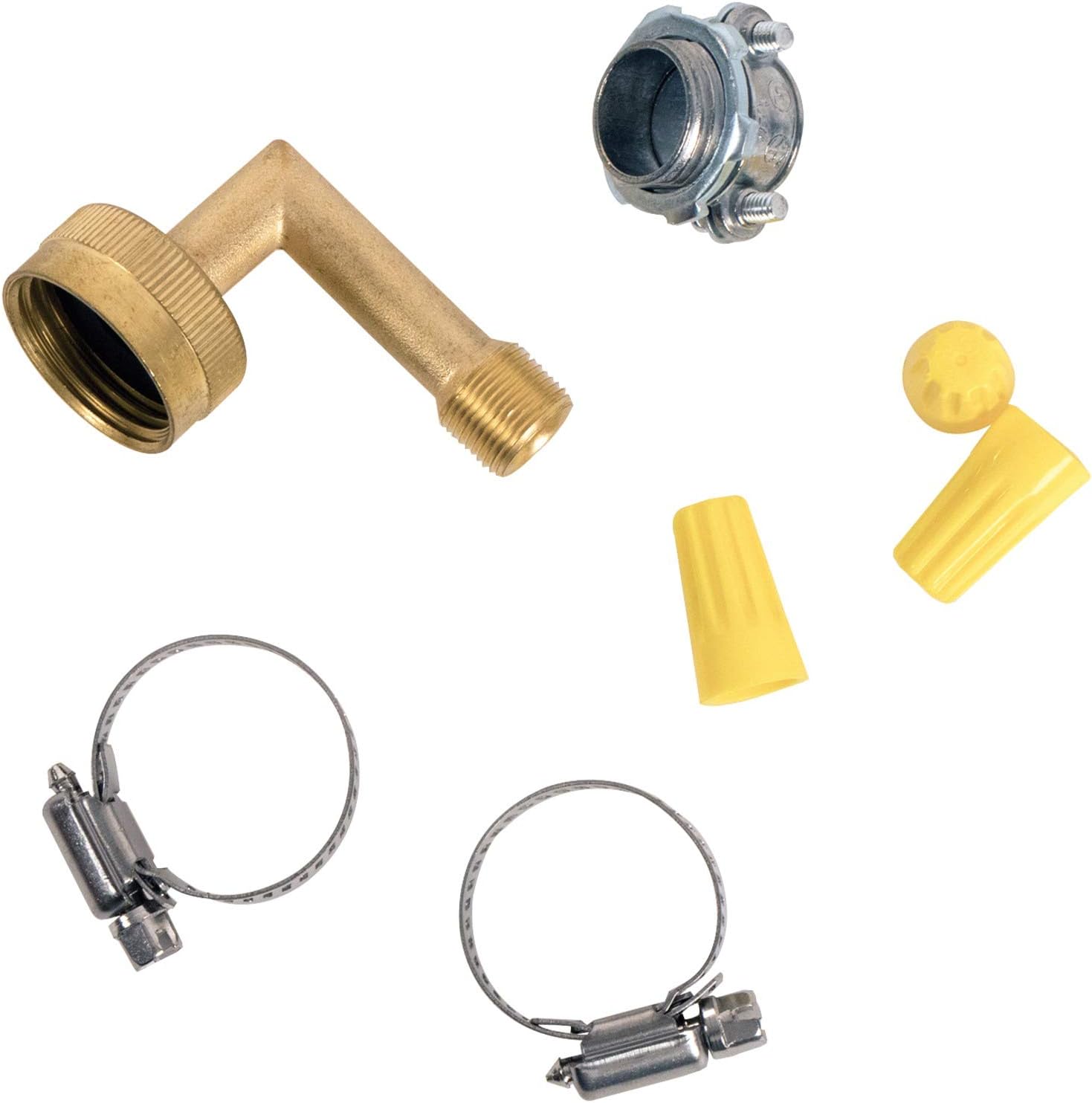 Certified Appliance Accessories Dishwasher Installation Kit with Dishwasher Hose and 3 Wire Power Cord, 6 Feet