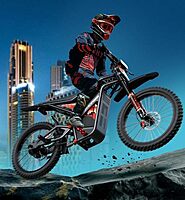 WINDHORSE Y1 Electric Dirt Bike 3000W, 70KM/H Speed, 60V 35Ah Removable Battery, 70KM Range, Carbon Alloy Frame, 19x3 Inches Off-Road Tires, Dual Suspension