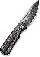 We Knife WE21033DS1: Baloo Framelock Damascus