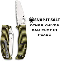 SPYDERCO Caribbean Salt Sheepfoot Knife