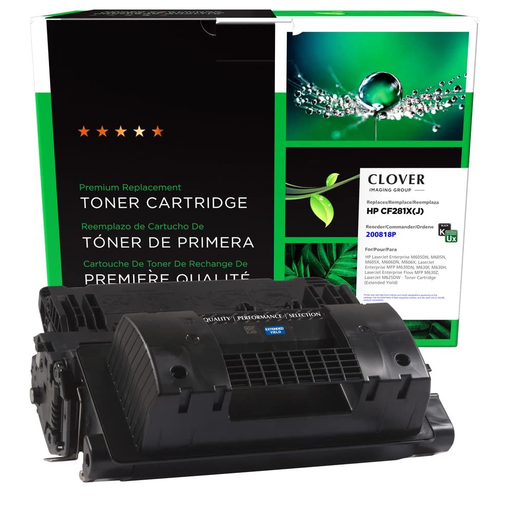Clover Remanufactured Toner Cartridge Replacement for HP LaserJet
