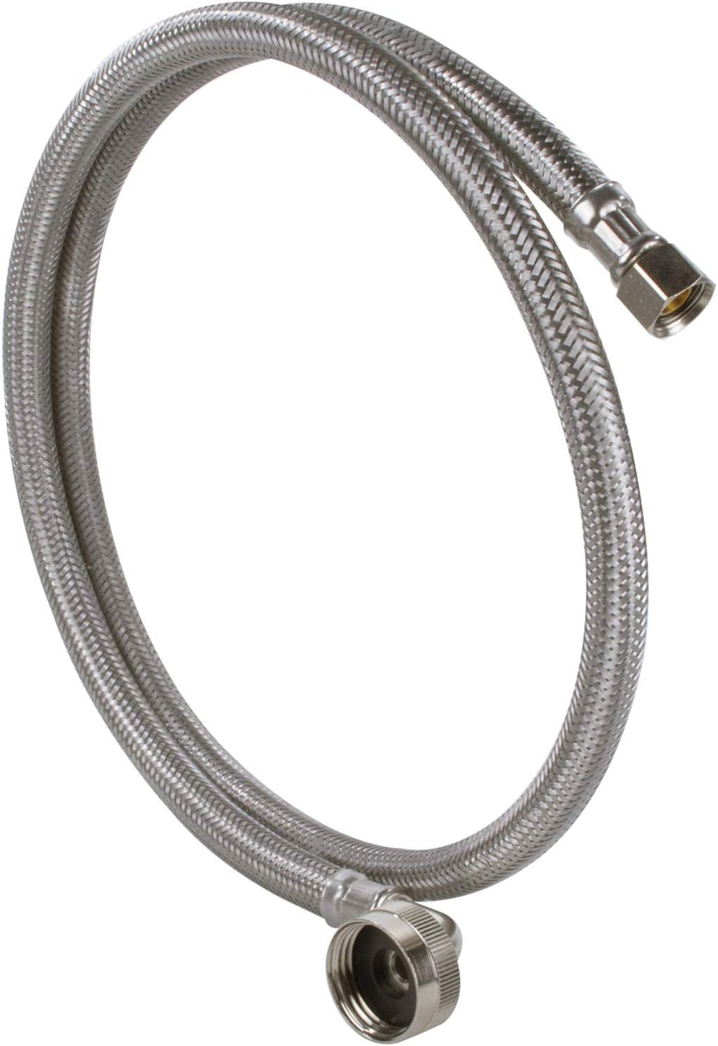 Certified Appliance Accessories Dishwasher Hose with 90 degree FGH Elbow, Water Supply Line, 4 Feet
