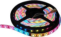 Lunasea Waterproof IP68 Flexible LED Strip Light - 5M - RGB - 12V