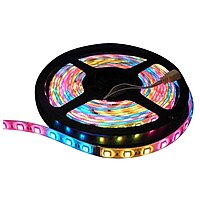 Lunasea Waterproof IP68 Flexible LED Strip Light - 5M - RGB - 12V