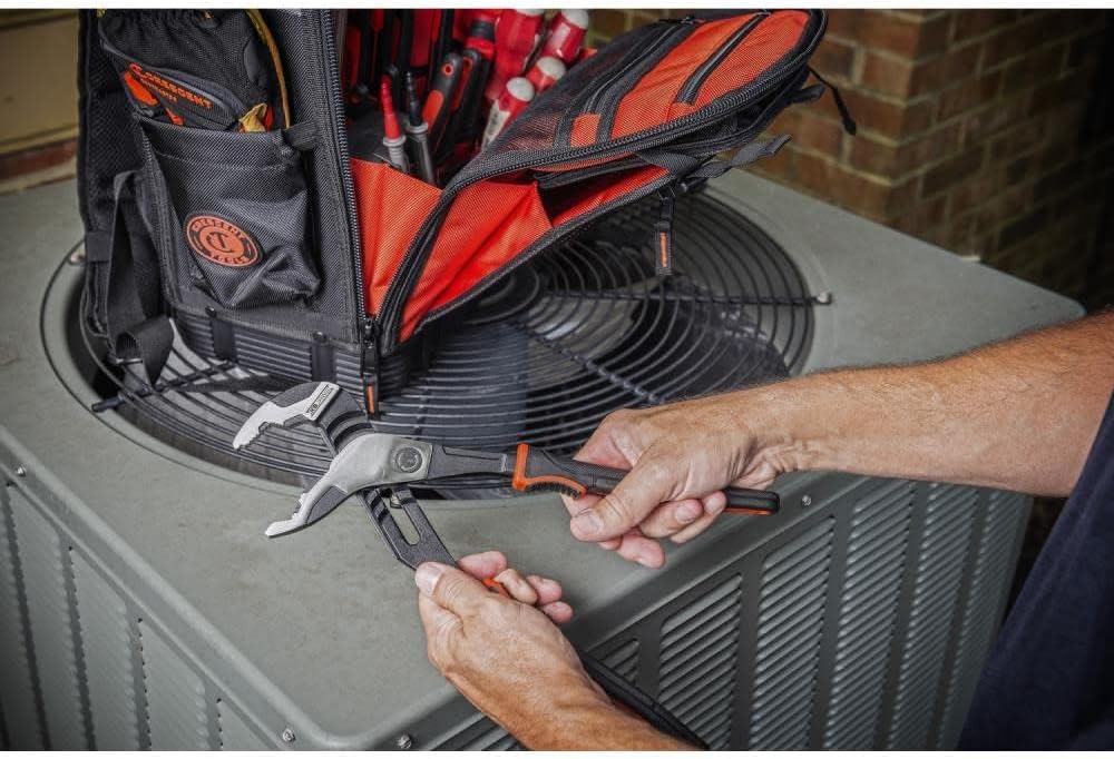 Crescent Z2 K9 V-Jaw Dual Material Tongue & Groove Plier Set - Adjustable Plier Set with 8 Jaw Positions