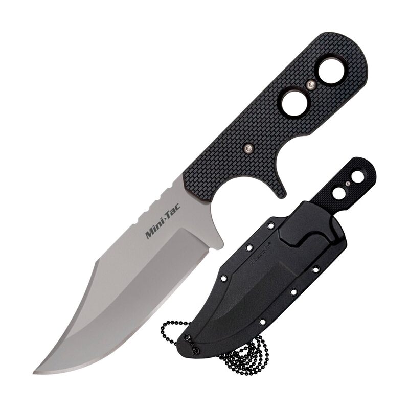 COLD STEEL Mini Tac Bowie Fixed Blade Knife