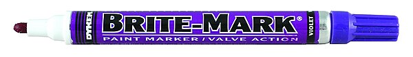 Brite-Mark Medium Tip Paint Marker, Violet