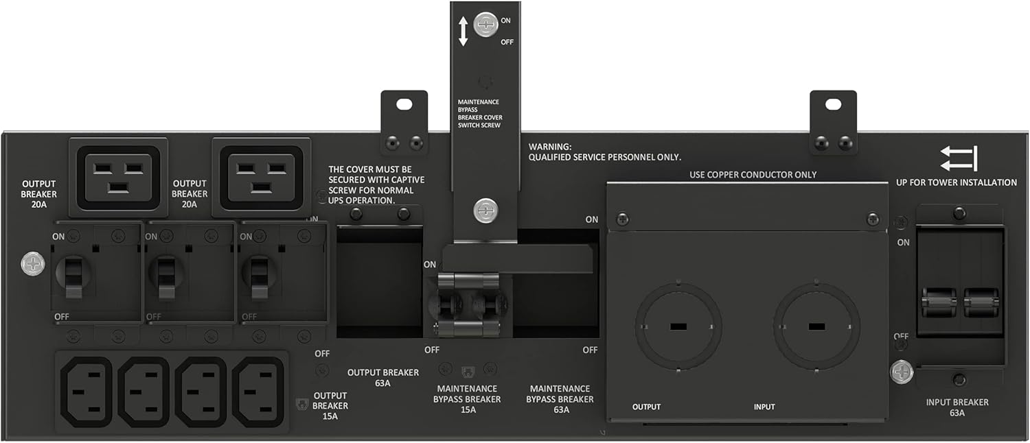 Vertiv Liebert POD PD5 – UPS Maintenance Bypass for GXT5 8-10KVA HV (208V) UPS and Power Output Distribution (POD) Accessory