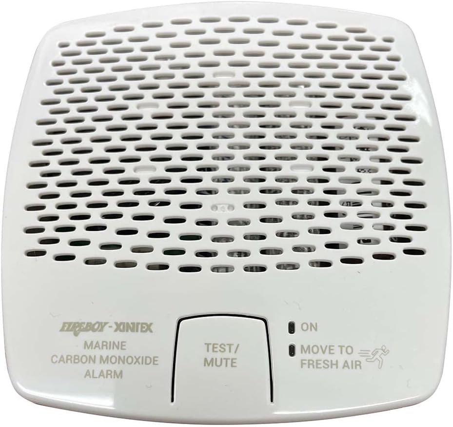 Fireboy-Xintex CO Alarm Internal Battery - White