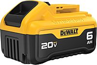 DEWALT 20V MAX 6 Ah Lithium Ion Battery 2-Pack (DCB206-2)
