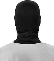 Ergodyne Standard Dual-Layer Balaclava Face Mask, Black, One Size
