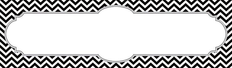 Barker Creek Double-Sided Desk Nameplates & Bulletin Board Signs, Black Tie Affair, Multi-Purpose Desk Nameplates, Bulletin Board Signs, Word Walls and More! 3.5" x 12", Pack of 36 (1425)