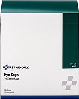 First Aid Only - 7-110 Sterile Eye Cups, 10 Per Box