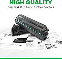 Clover Remanufactured Toner Cartridge Replacement for HP CF287X (HP 87X) | Black | High Yield