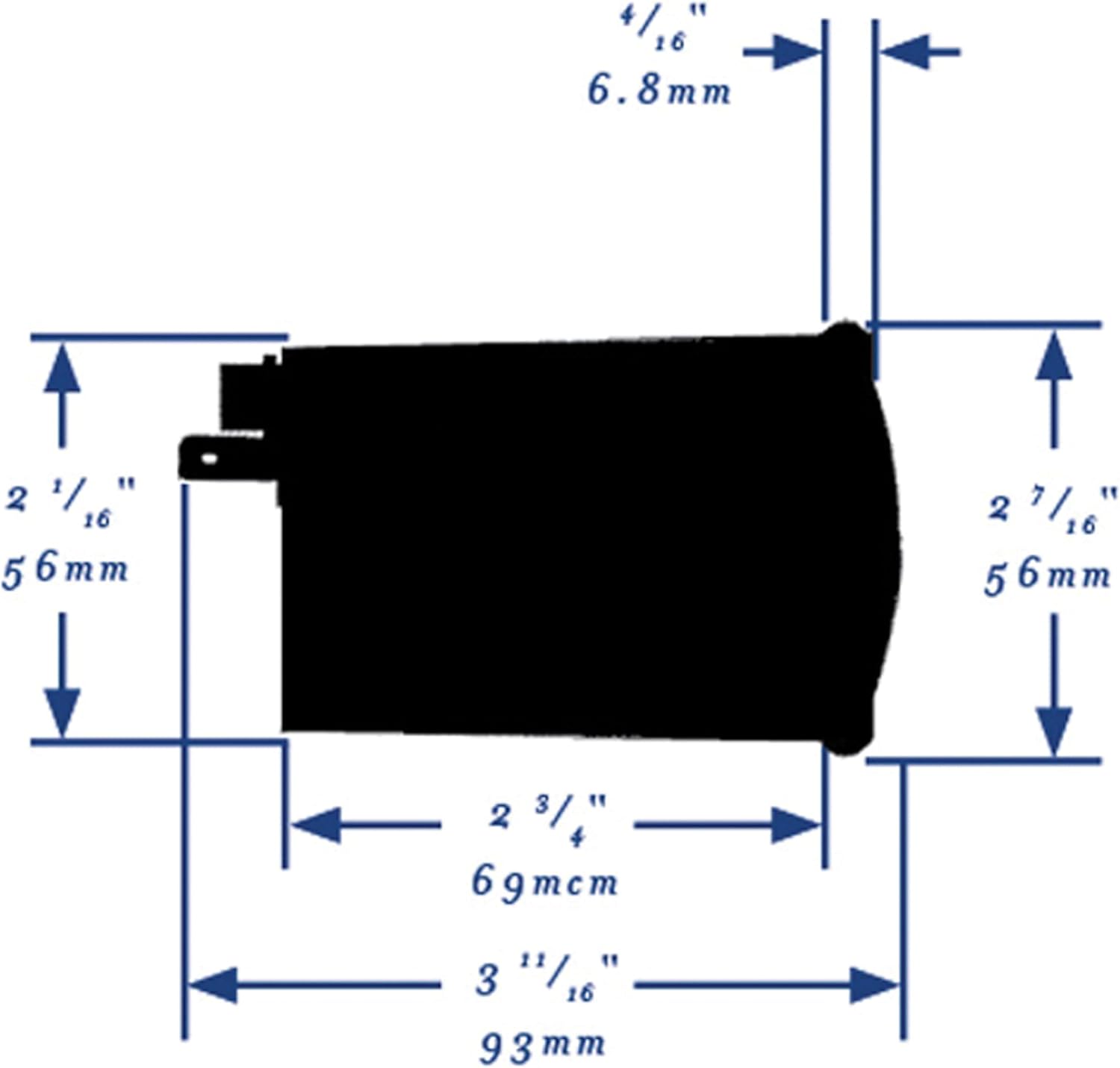 Ritchie Navigation X-23BU RitchieSport Compass - Dash Mount, Black with Blue Dial
