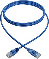 Tripp Lite Cat6a 10G Snagless Molded Slim UTP Network Patch Cable (RJ45 M/M)