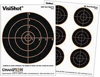 Champion VisiShot Bulls Target - Pack of 10, 8 Inch
