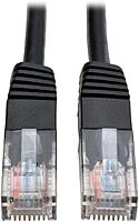 Eaton Tripp Lite Cat5e 350MHz Molded Patch Cable (RJ45 M/M) - Black, 4-ft.(N002-004-BK)