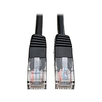 Eaton Tripp Lite Cat5e 350MHz Molded Patch Cable (RJ45 M/M) - Black, 4-ft.(N002-004-BK)