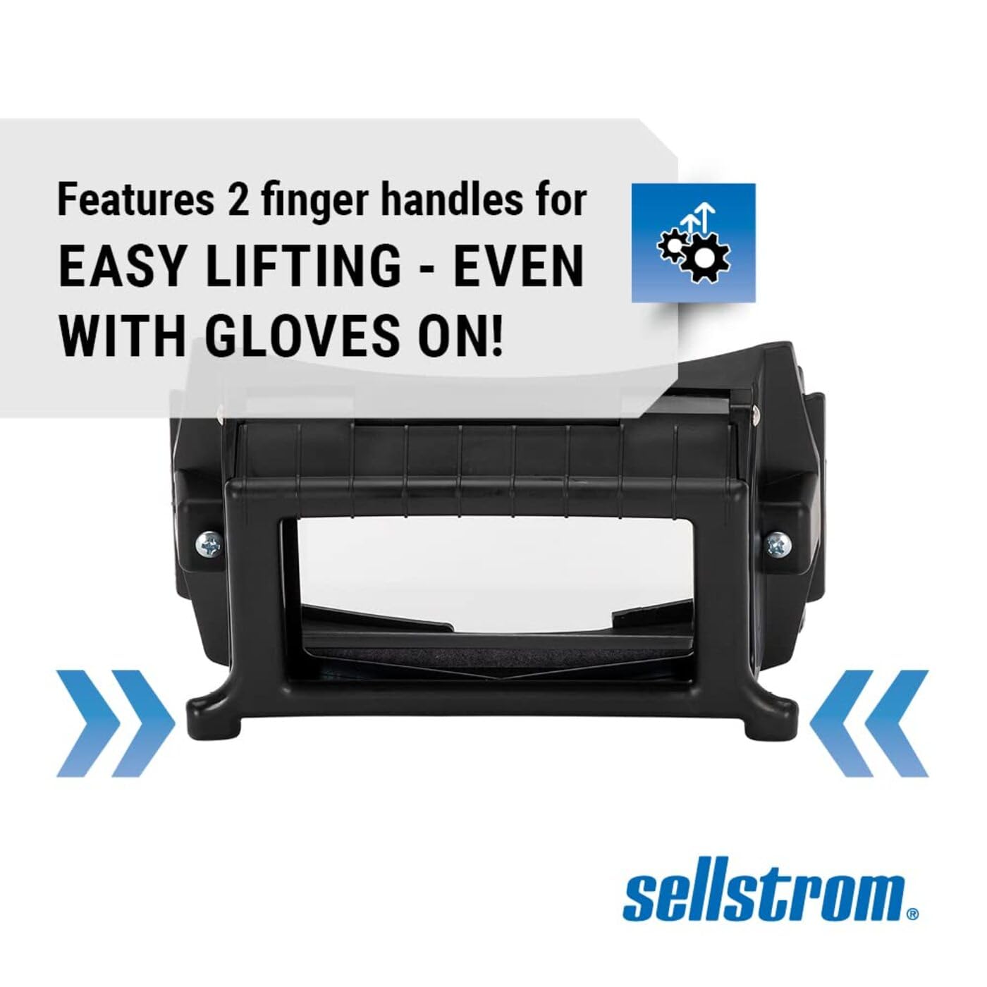 Sellstrom Flip Front Adapter for Welding Helmets - Lift Front Retainer - Nylon