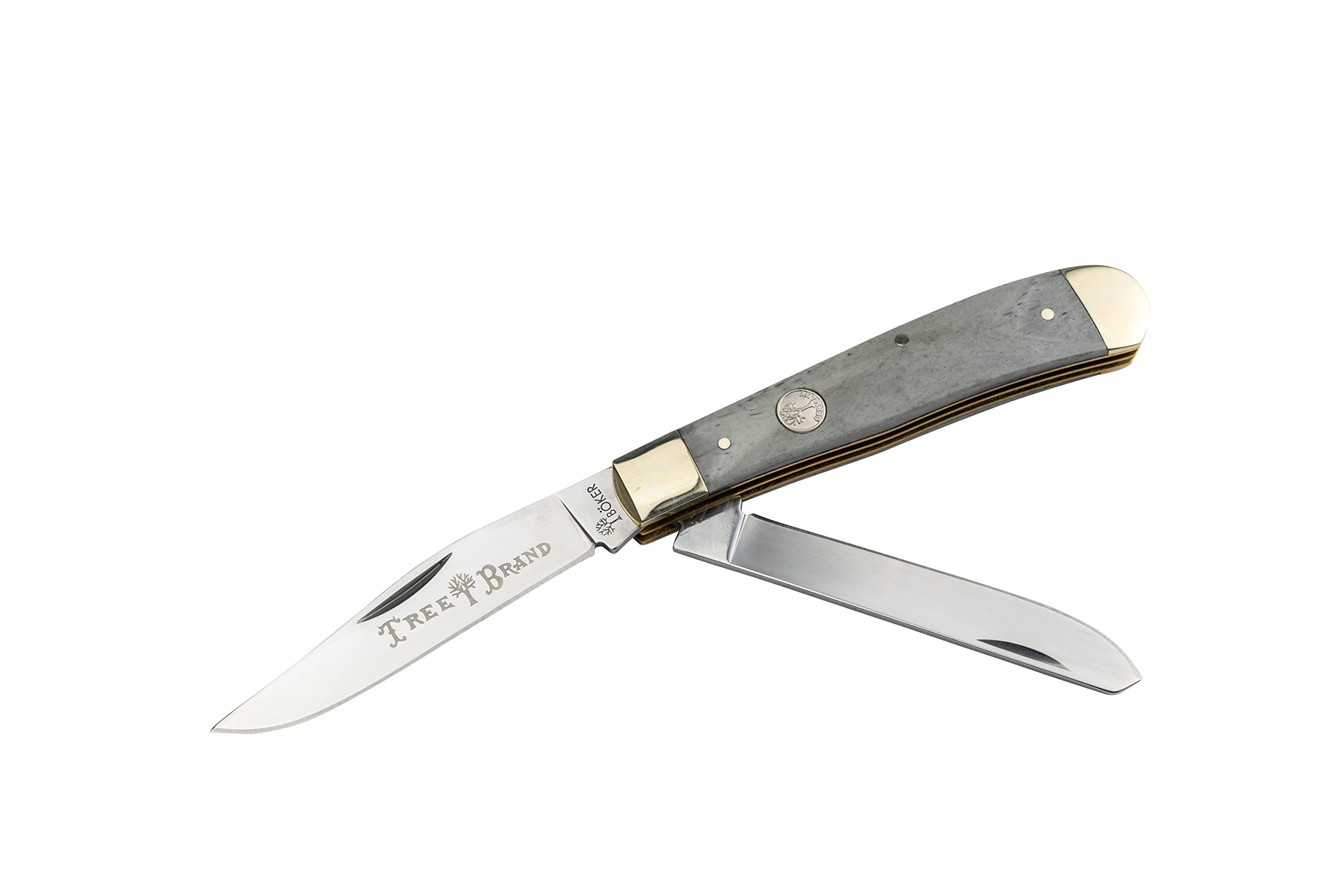 BÖKER Traditional Series 2.0 Trapper – Dual-Blade Slip-Joint Pocket Knife, Made in Solingen Germany