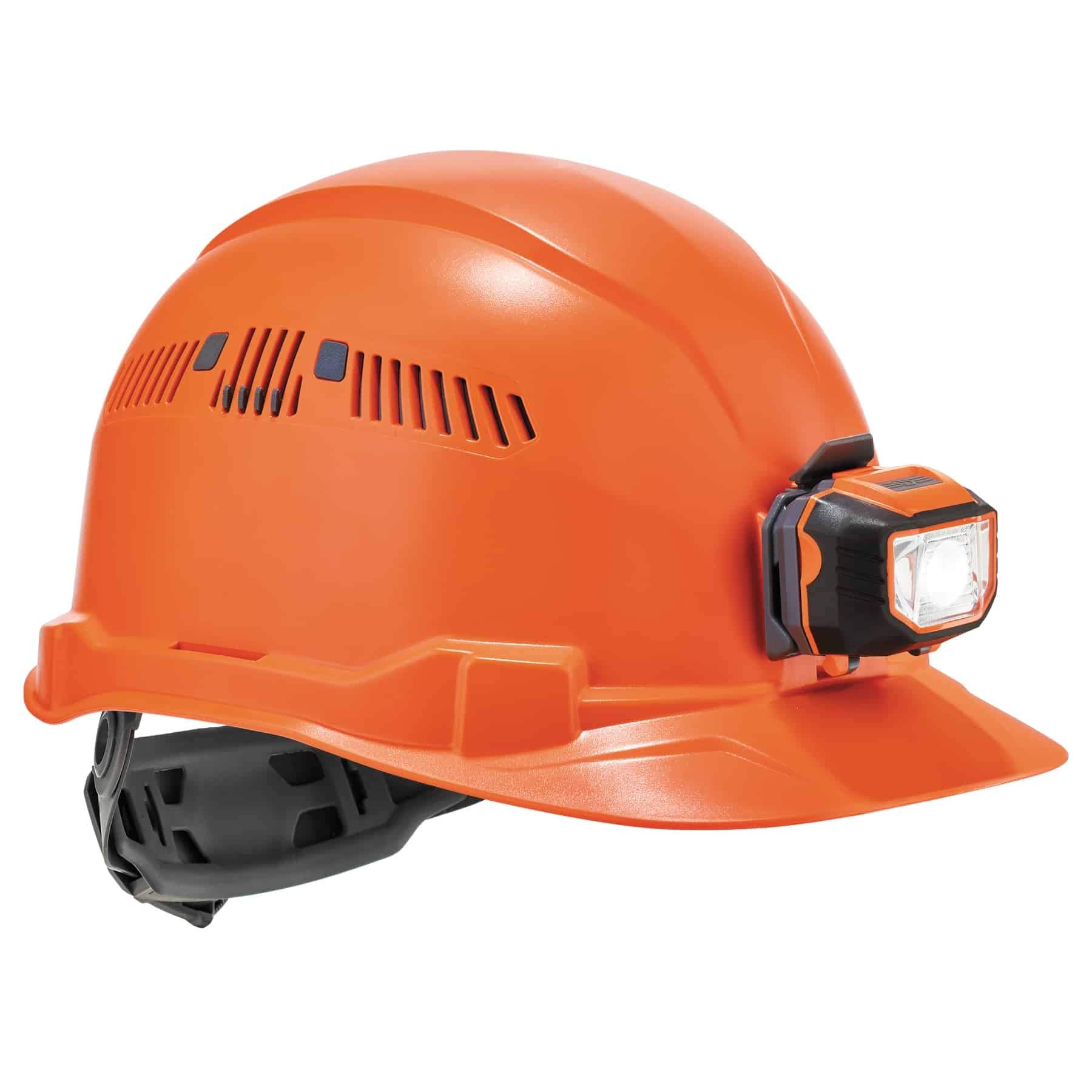 ERGODYNE Skullerz Vented Cap-Style Hard Hat, Ratchet Suspension, Class C