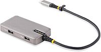 StarTech.com USB-C Multiport Adapter, 4K 60Hz HDMI withHDR, 3-Port USB Hub, 100W Power Delivery Pass-Through