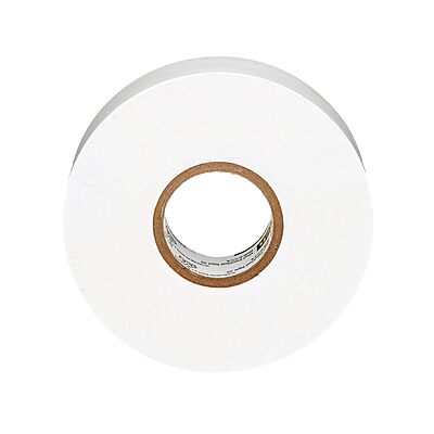 3M Safety 10828 10828-DL-2W Electrical Tape, 3/4" by 66', White, 66 Foot