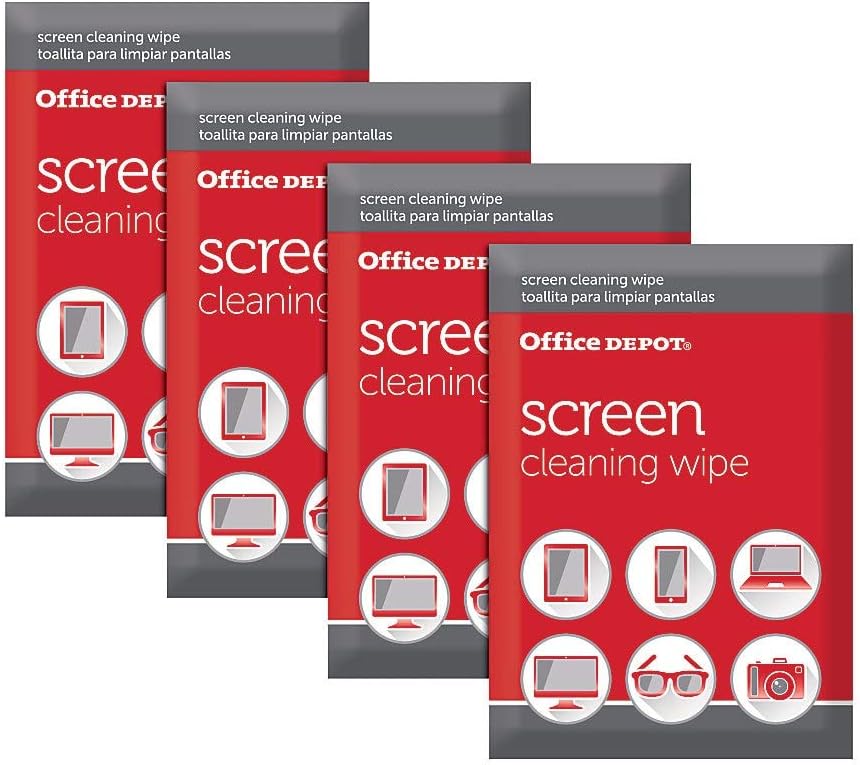Office Depot® Brand Screen-Cleaning Wipes, Pack Of 100