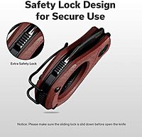 CIVIVI Pyrus Mini Keychain Knife (1 Piece), Small EDC Pocket Folding Box Cutter with 14C28N Blade & Ringed G10 Handle