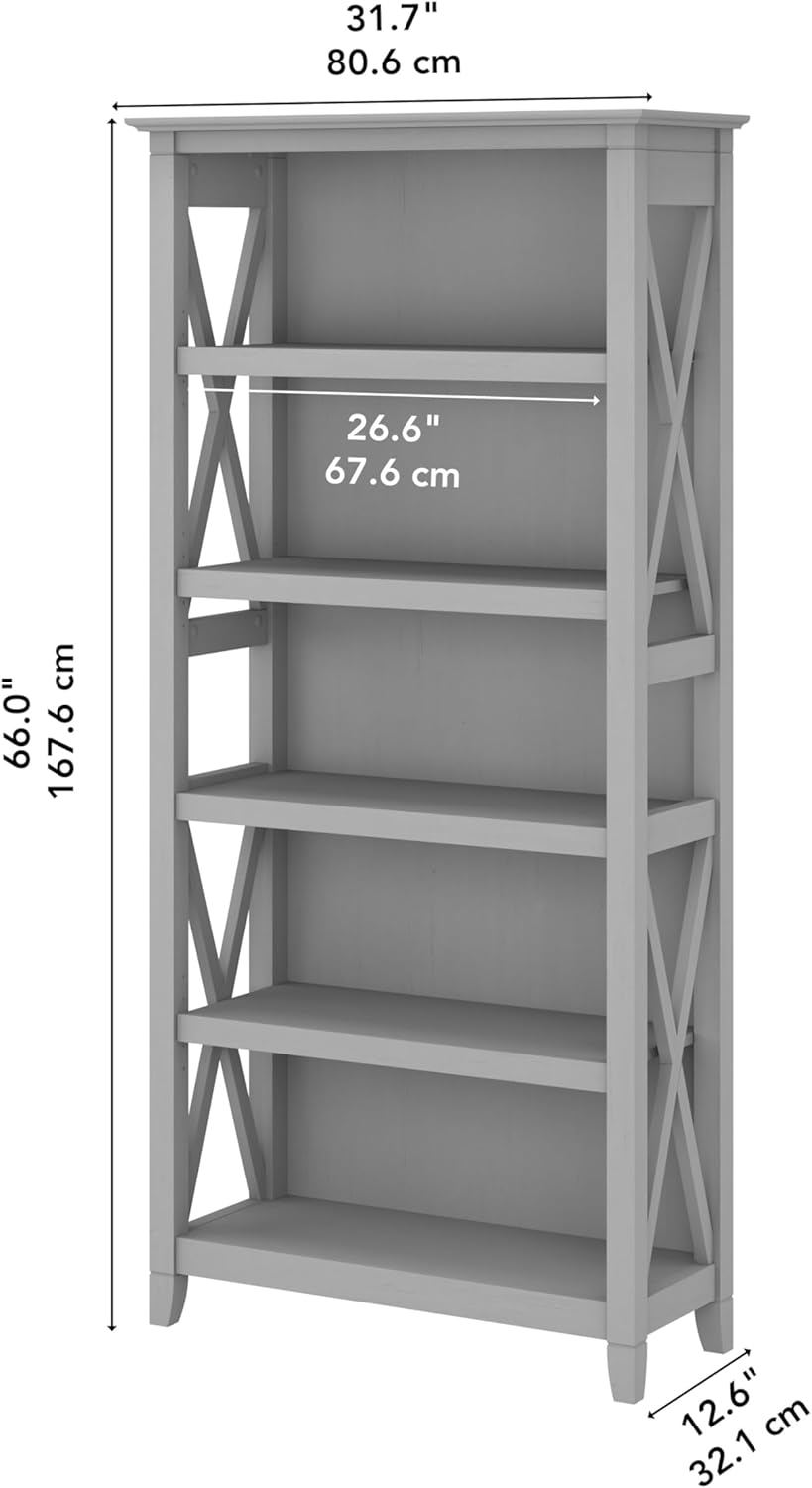 Bush Furniture Key West Bookcase Collection