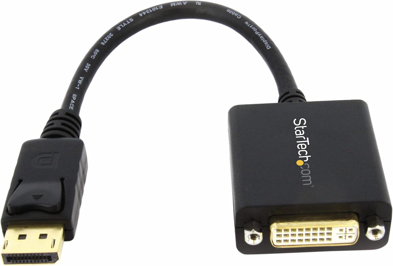 StarTech.com DP2DVI2 DisplayPort to DVI Adapter, DisplayPort to DVI-D Adapter/Video Converter 1080p, DP 1.2 to DVI Monitor