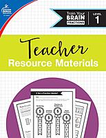 Carson Dellosa Train Your Brain: Fractions Classroom Activity Kit, Grade 2-4, Multi (111 pcs)