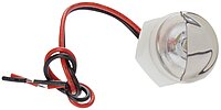 Lumitec Lighting 101145 Stainless Steel Aruba Courtesy Boat Motor Light, Blue, One Size